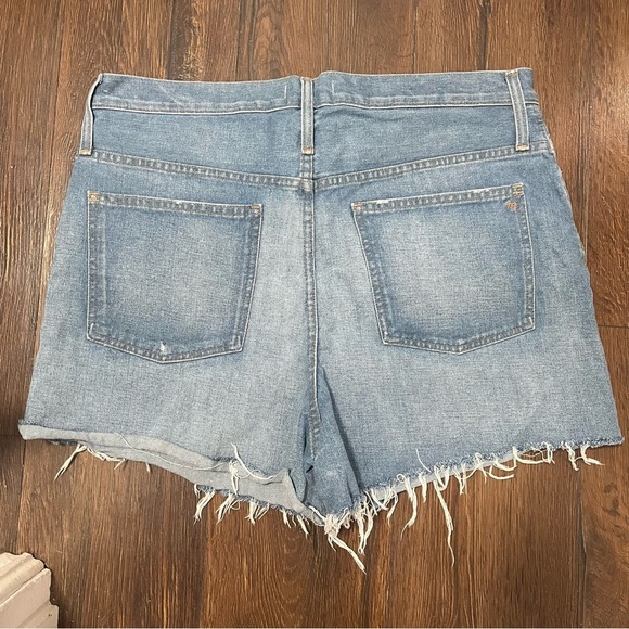 Madewell The Perfect Jean Short Denim Blue Women's Size 33 - Picture 2 of 6